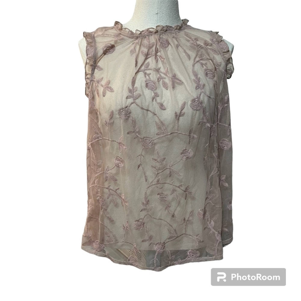 Torrid Pink Lace Top